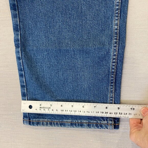 Levi's 505 Jeans Mens 40 x 32 Straight Leg Regular Fit Medium Wash Denim Pants - Picture 8 of 13